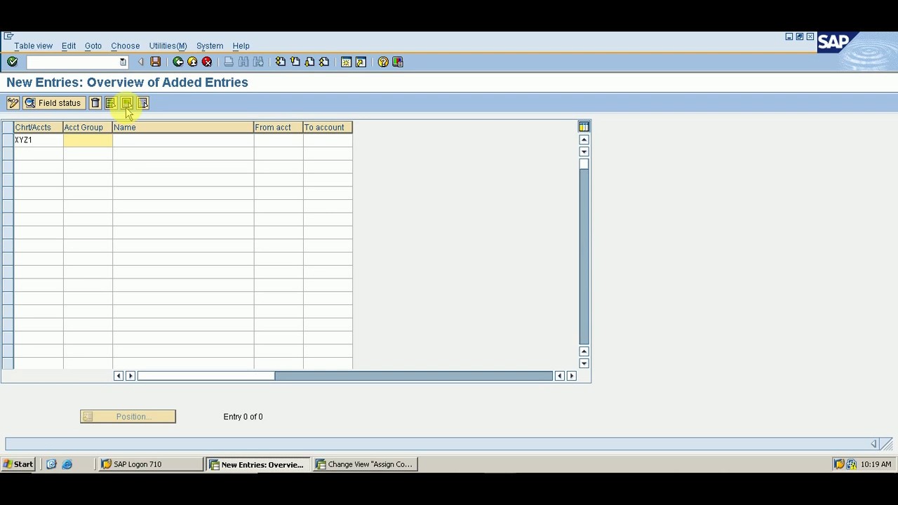 SAP FICO Chart of Accounts YouTube