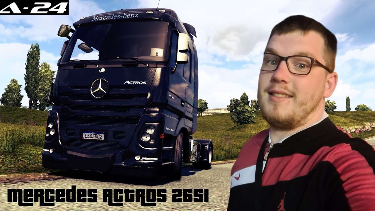 ETS2: Mercedes Benz Actros MP5 - 1.47 v 2.0 Trucks, Mercedes Mod