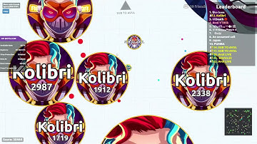 AGAR.IO SERVER TAKEOVER WITH BOTS #588 || OP-BOTS.COM