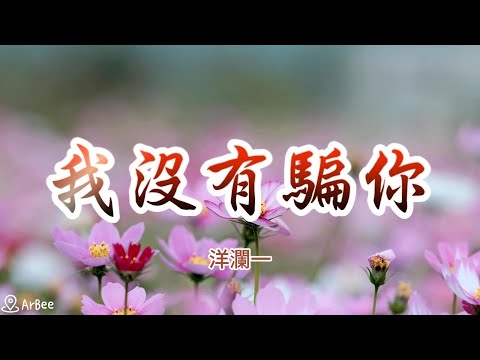 【F】我沒有騙你 洋瀾一 伴奏 accompaniment 03