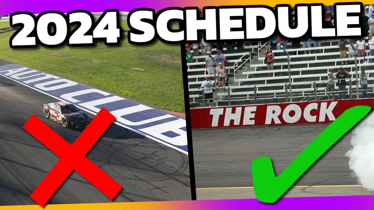 What Will The 2024 NASCAR Schedule Be Like? YouTube