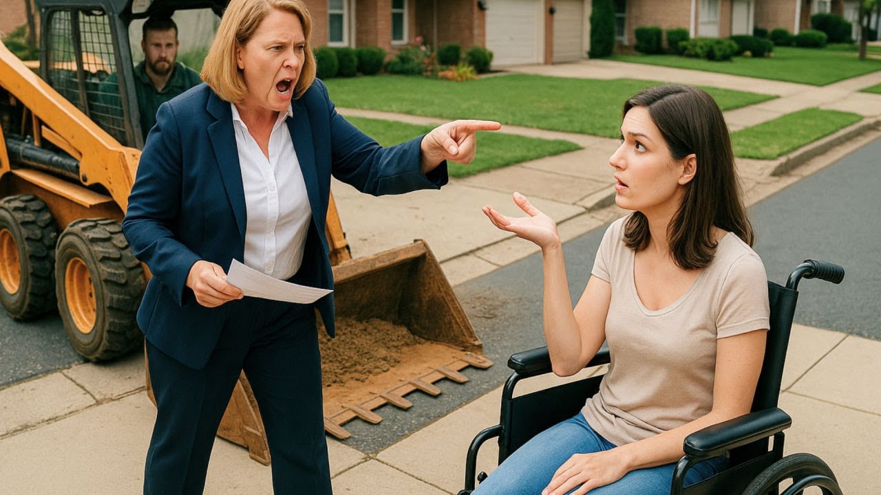 They Demolished My Sister’s Wheelchair Ramp—Until They Found Out She Runs the State!