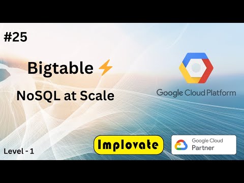 25 | Google Cloud Bigtable Explained in Hindi | GCP NoSQL Wide-Column Database Tutorial