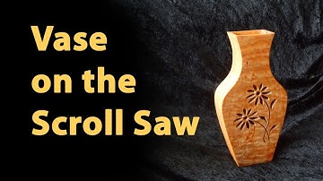 Making a Vase on the Scroll Saw // How To