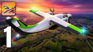 Airplane Flight Simulator EVO - First Flight Gameplay Android,iOS screenshot 4