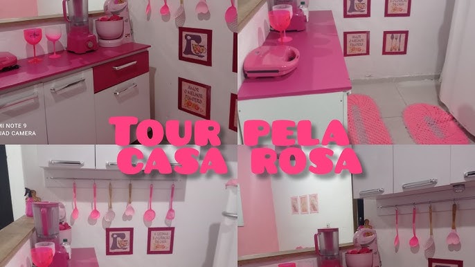 Por dentro da casa cor-de-rosa da “Barbie brasileira”, no Paraná