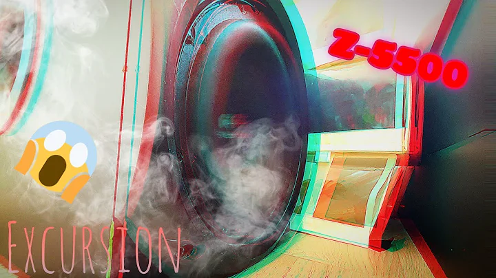 Logitech Z-5500 Bass test. Extreme excursion.