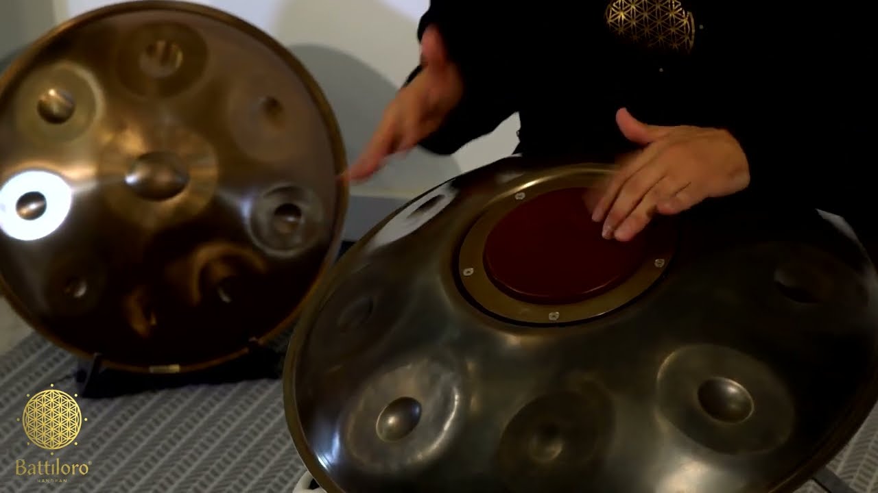 BATTILORO HANDPAN AVANGARDE: E equinox 432 Hz - Lilah