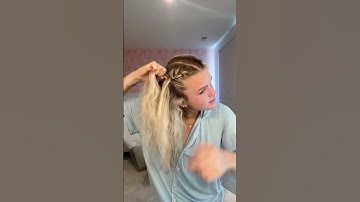 THE EASIEST DUTCH BRAID TUTORIAL ON THE INTERNET… #haircare #hairtok #dutchbraids #braidingtutorial