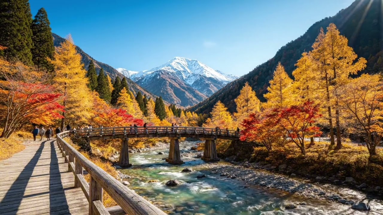 🍁 Autumn Drive in Japan | Nikko → Kamikōchi 🚗 🍁