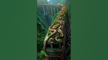 😲👉AI Travel Relaxing | Natural Discovery | Amazon Jungle Art #trending #wow #wildlife