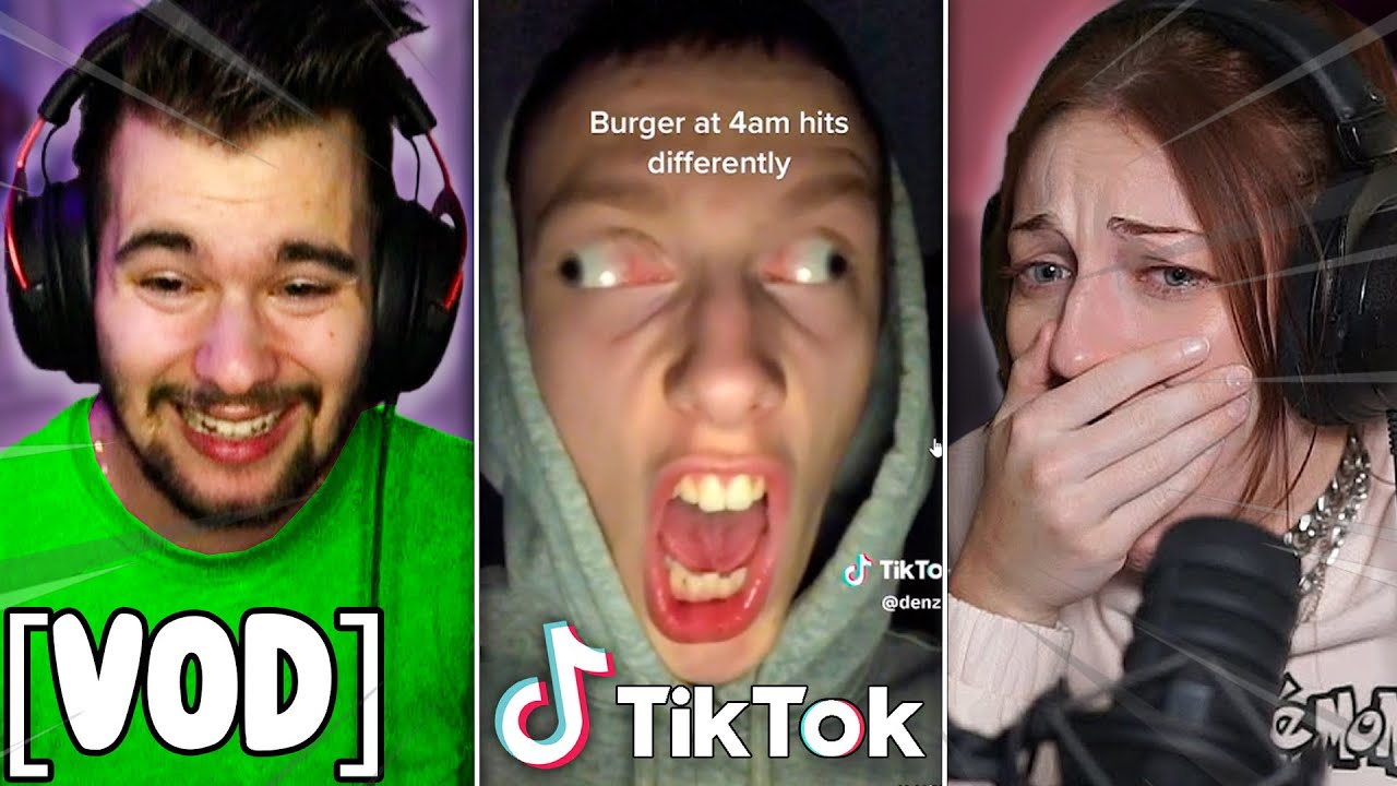 [VOD] Forcing Kruzadar & Maazz to REACT to My Liked TikToks