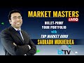 Market masters live with saurabh mukherjea founder  cio marcellus investment managers