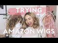TRYING WIGS I BOUGHT FROM AMAZON?! 😂