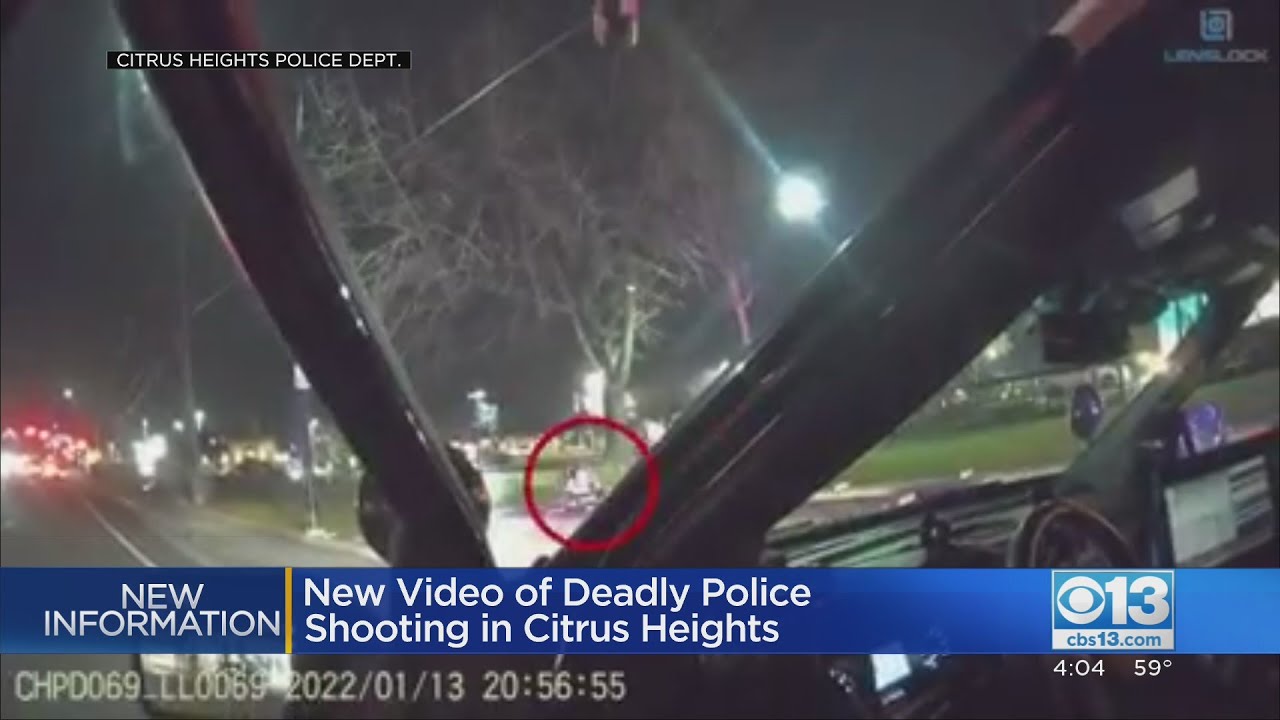 Video Released Of Deadly Police Shooting In Citrus Heights