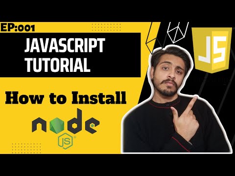 How to install node.js in VS Code | JavaScript Tutorial Ep:001 | WEB DEVLOPMENT