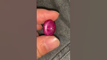 ♦️Đá Ruby sao tự nhiên Lục Yên 10ct 25 triệu rất đẹp