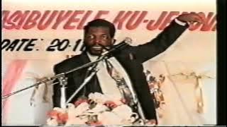 Dr SD GUMBI _ in 1994: uAmen usekhona.