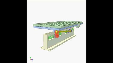 Mechanisms | Vibrating screen machine 3480p | Mechanical principles and design engineering