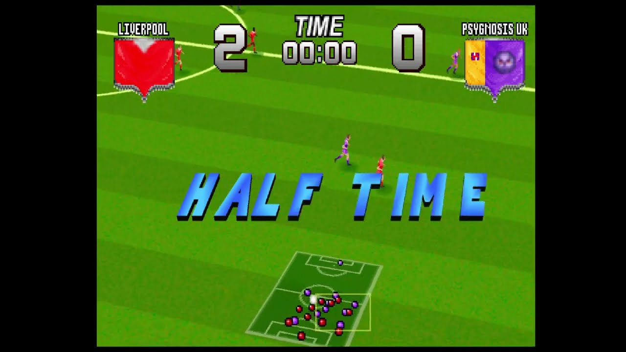 Adidas Power Soccer  - PS1 Gameplay Opening