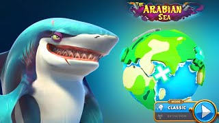 SEA MONSTER SMACKDOWN! GREAT WHITE SHARK ON ARABIAN SEA | CLASSIC MODE