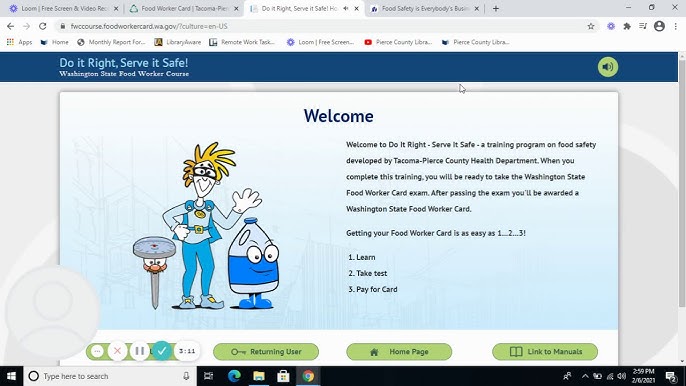 Pierce County Food Handler Card - How to apply, test, and print your card - YouTube pierce-county-food-handler-card-how-to-apply-test-and-print-your-card-youtube