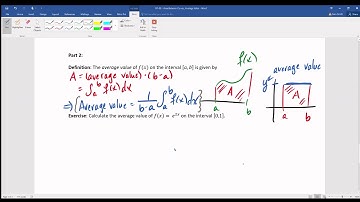 Calculus II - 18 - Average Value