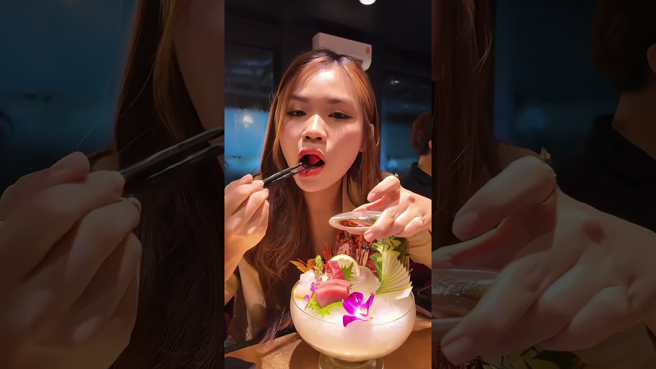 ទីបំផុតខ្ញុំបានញ៉ាំសាកហើយ😋