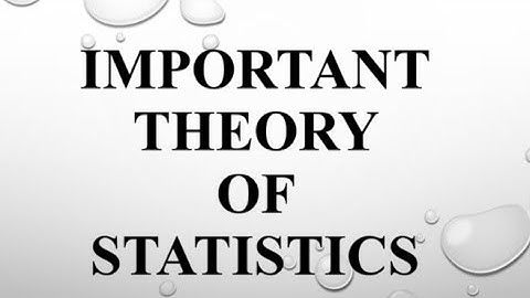 Main theory of Statistics | Branches Characteristics & Limitations of Statistics | Easy Points