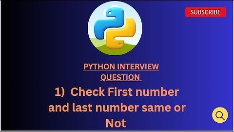 Check if the first and Last Number of a List is the same