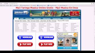 Taringa Mp3 - la mejor web de musica para descargar musica gratis - TARINGA MP3