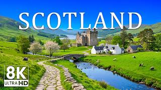Scotland Highlands 8K – Misty Mountains, Ancient Castles & Epic Nature