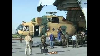 Afghans Receive New Mi-17 Helicopters