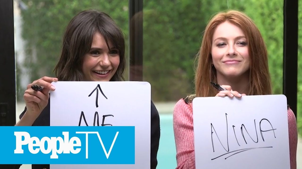 BFFs Nina Dobrev & Julianne Hough Test Their Friendship In The Ultimate Bestie Quiz | PeopleTV