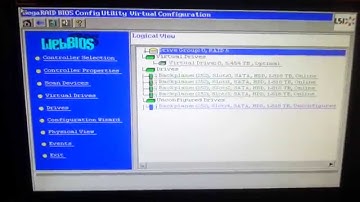 RAID 5 Drive Expansion with LSI MegaRAID