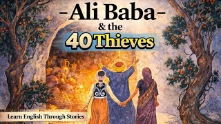 Alibaba And The Forty Thieves Story In English  Improve Listening U0026 Vocabulary Fast