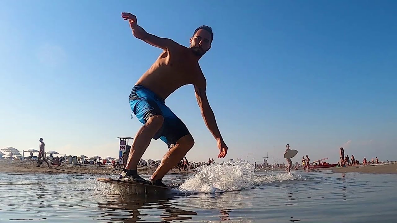 GoPro - Skimboard at the beach