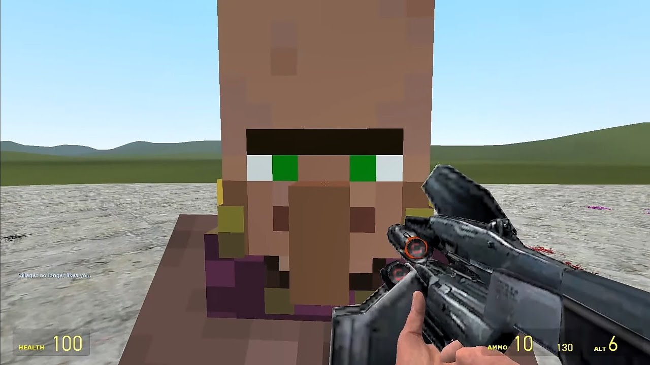 GARRY'S MOD OSAN VS MINECRAFT MOBS in Gmod! - YouTube