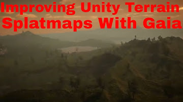 Improving Unity Terrain Splatmaps with Gaia | Terrain Texturing | #Unity #GameDev #Tutorial