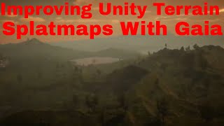 Improving Unity Terrain Splatmaps with Gaia | Terrain Texturing | #Unity #GameDev #Tutorial screenshot 3