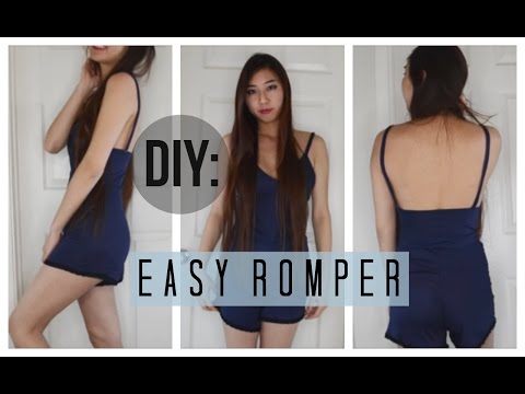 ✂ DIY Easy Peasy Romper