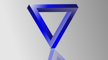 How to draw the Impossible Triangle in Illustrator Tutorial | Adobe Illustrator CC...#tutorial