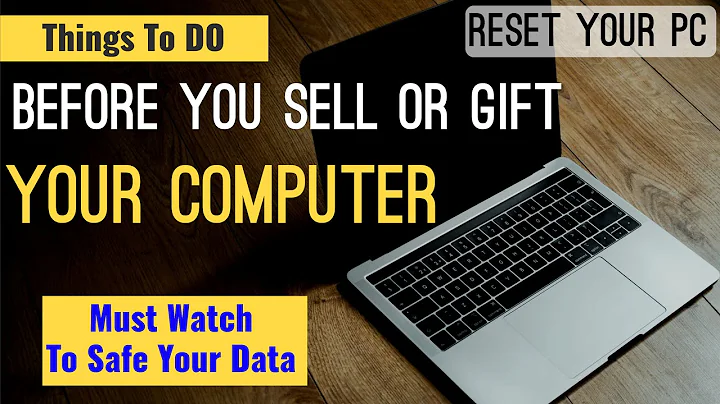 Things To Do Before You Sell Your Computer