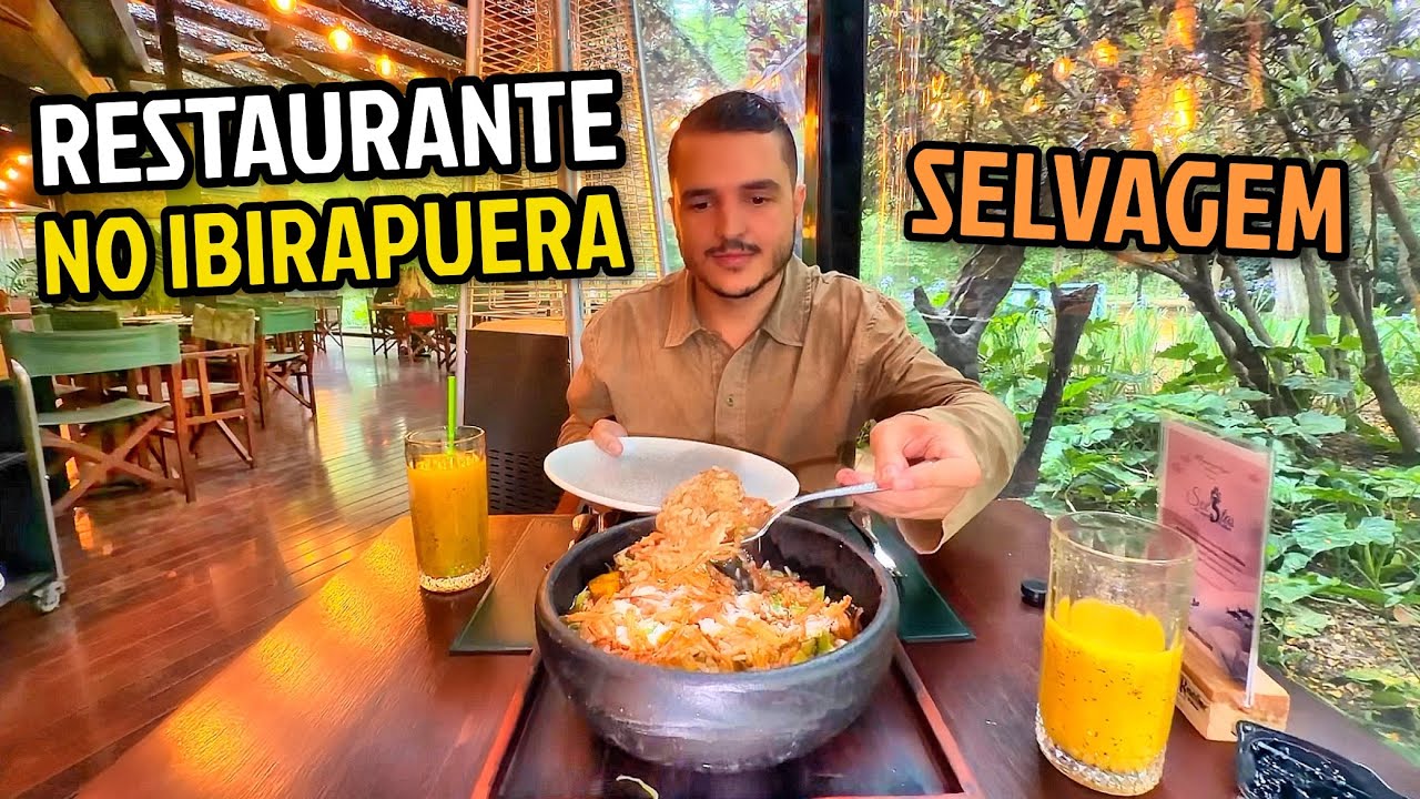 RESTAURANTE NO IBIRAPUERA - Selvagem | O que fazer em SP | Cozinha Brasileira Contemporânea