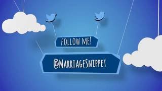 MarriageSnippet | Twitter