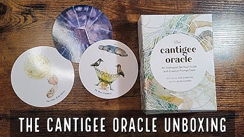 The Cantigee Oracle | Unboxing and Flip Through