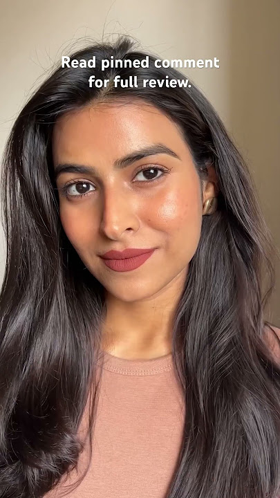 Pilgrim Matte Me Up Lipstick, Bossy Brown. Rosy Brown Lipstick shade for brown skin. #brownlipstick