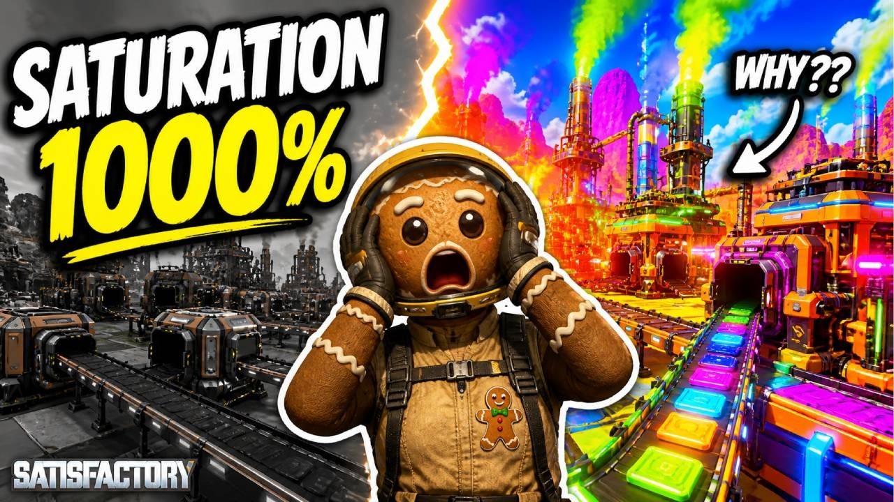 Did you know you could do this in Satisfactory?