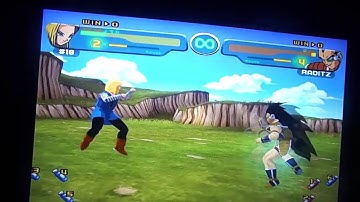 Dragon Ball  Z Budokai(Gamecube)-Android 18 vs Raditz