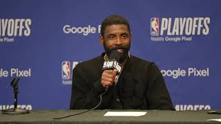 Dalllas Mavericks' Kyrie Irving Postgame Interview vs LA Clippers Game 4